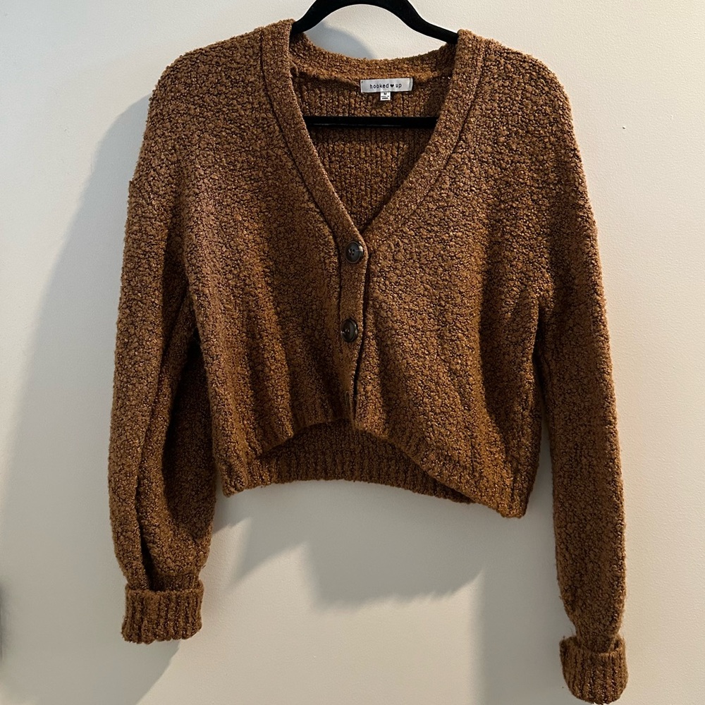 Button up sweater